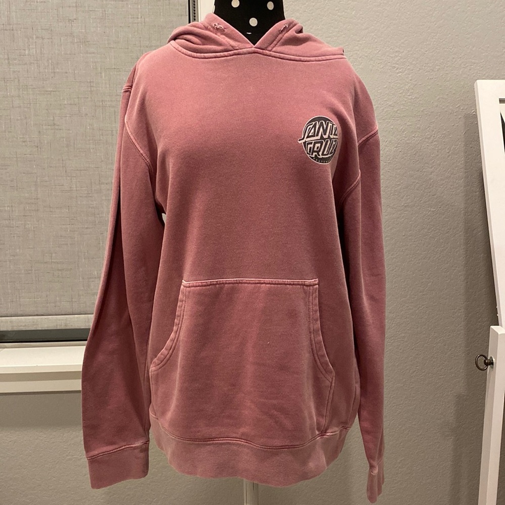 Santa Cruz pink hoodie